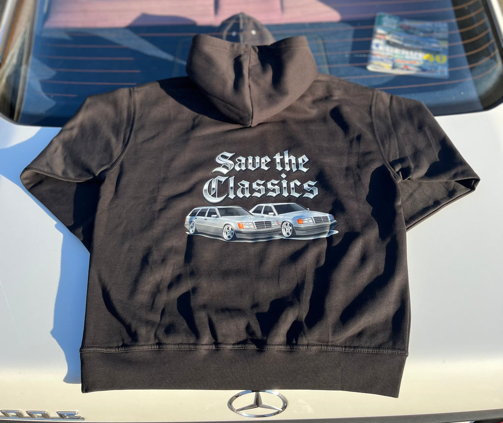Hoodie "Save The Classics" W210Aesthetics