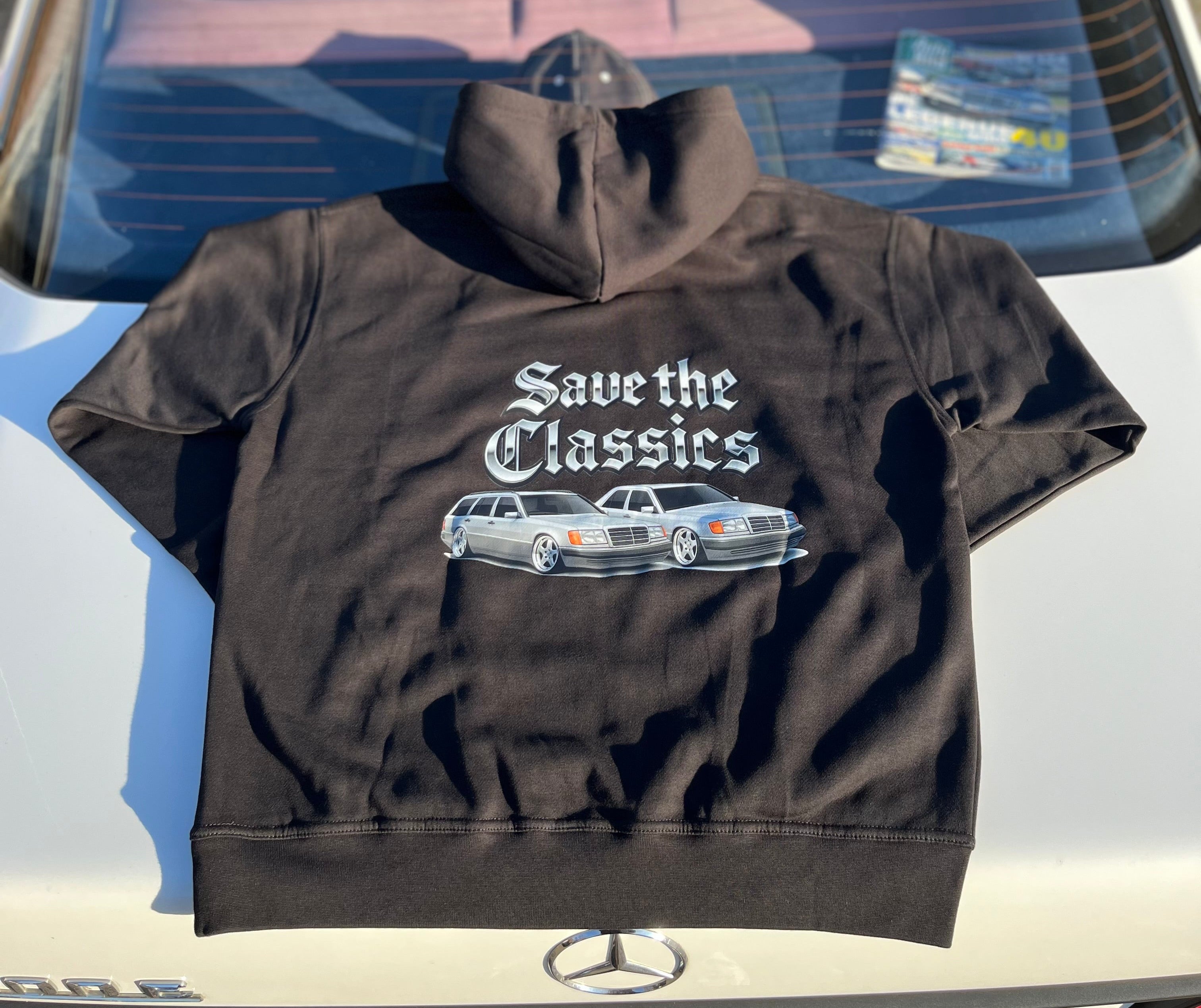 Hoodie "Save The Classics" W210Aesthetics