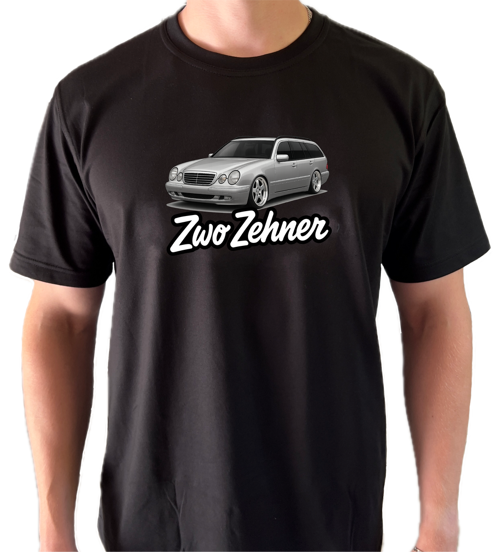 Mercedes S210 T-Shirt "Zwo Zehner" W210Aesthetics