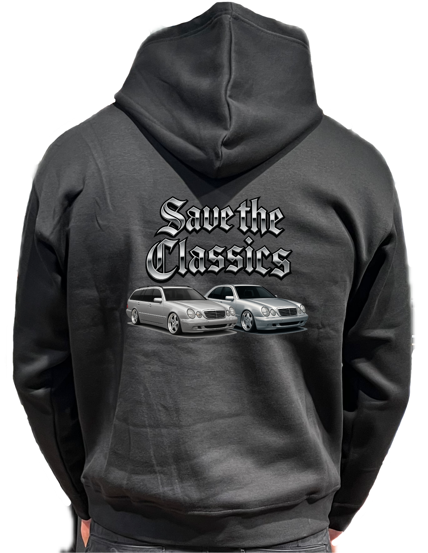 Hoodie "Save The Classics" W210Aesthetics
