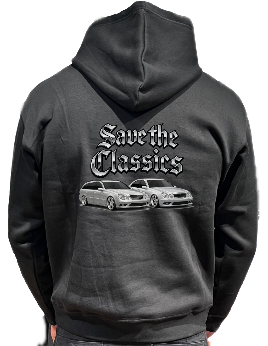 Hoodie "Save The Classics" W210Aesthetics