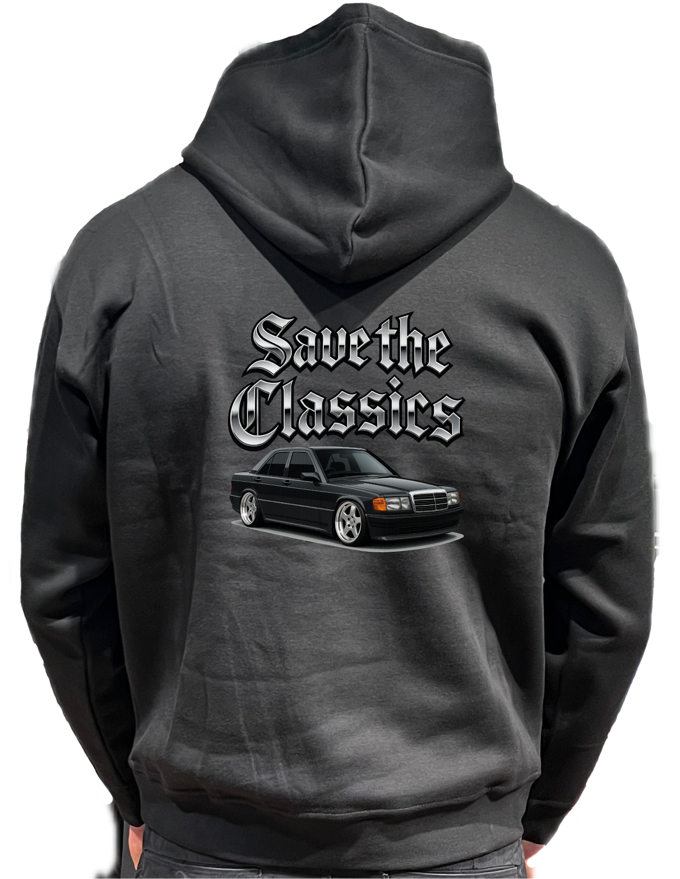 Hoodie "Save The Classics" W210Aesthetics