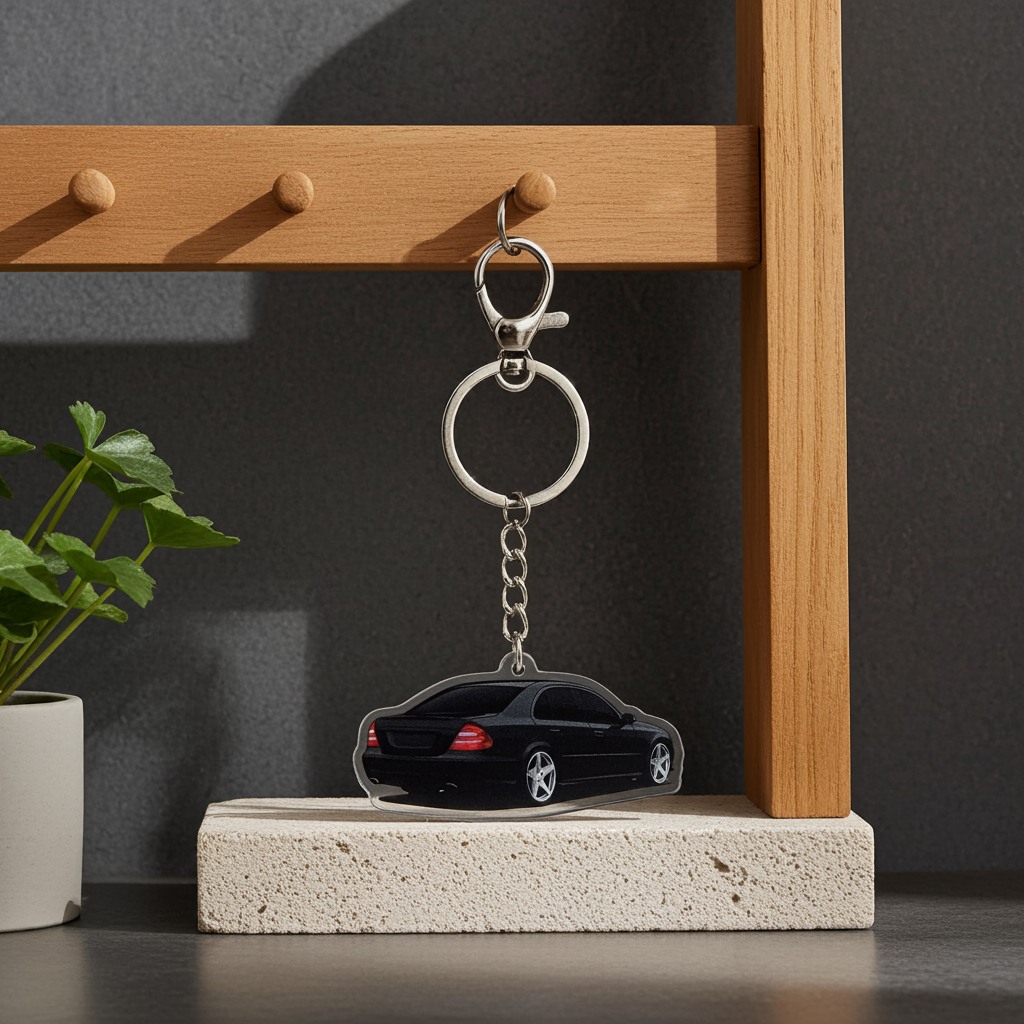 Mercedes-Benz W211 Acrylic Keychain