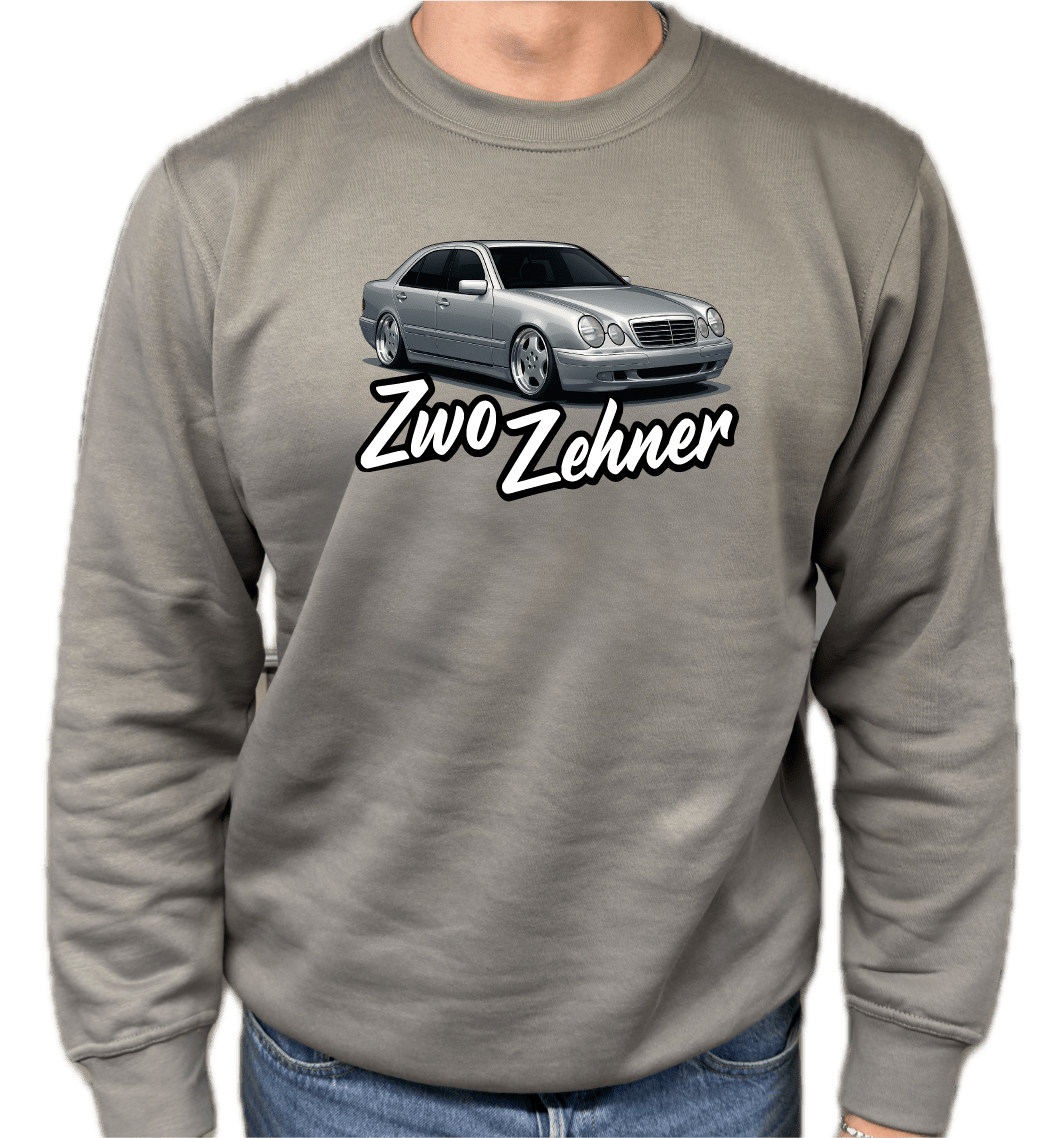 Sweatshirt W210 "Zwo Zehner" Silber - Essential Collection