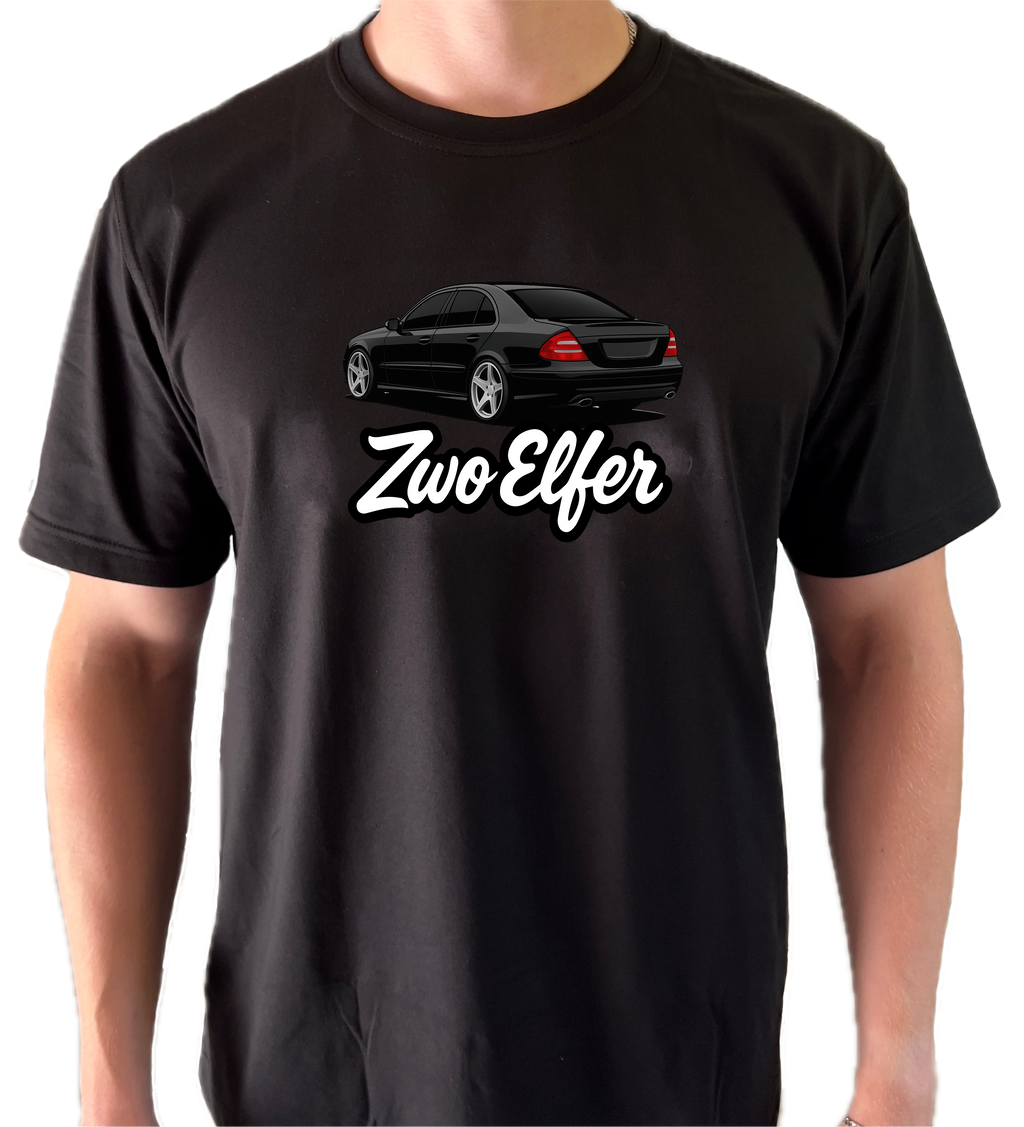 Mercedes W211 Fan Bundle T-shirt + Duftbaum + Schlüsselanhänger W211 Geschenkset W210Aesthetics